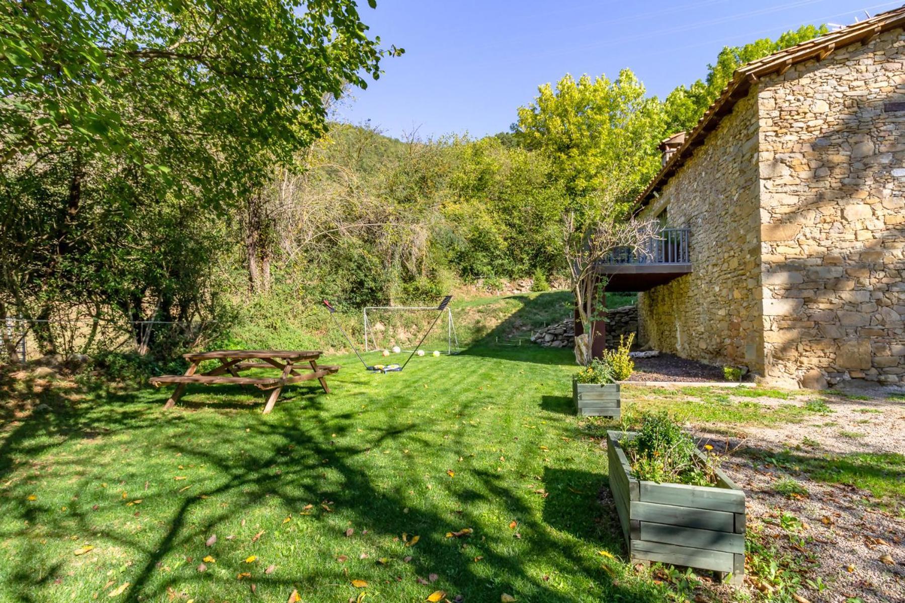 Villa M de Puigsec Mas rural al Ripollès Girona Esterno foto