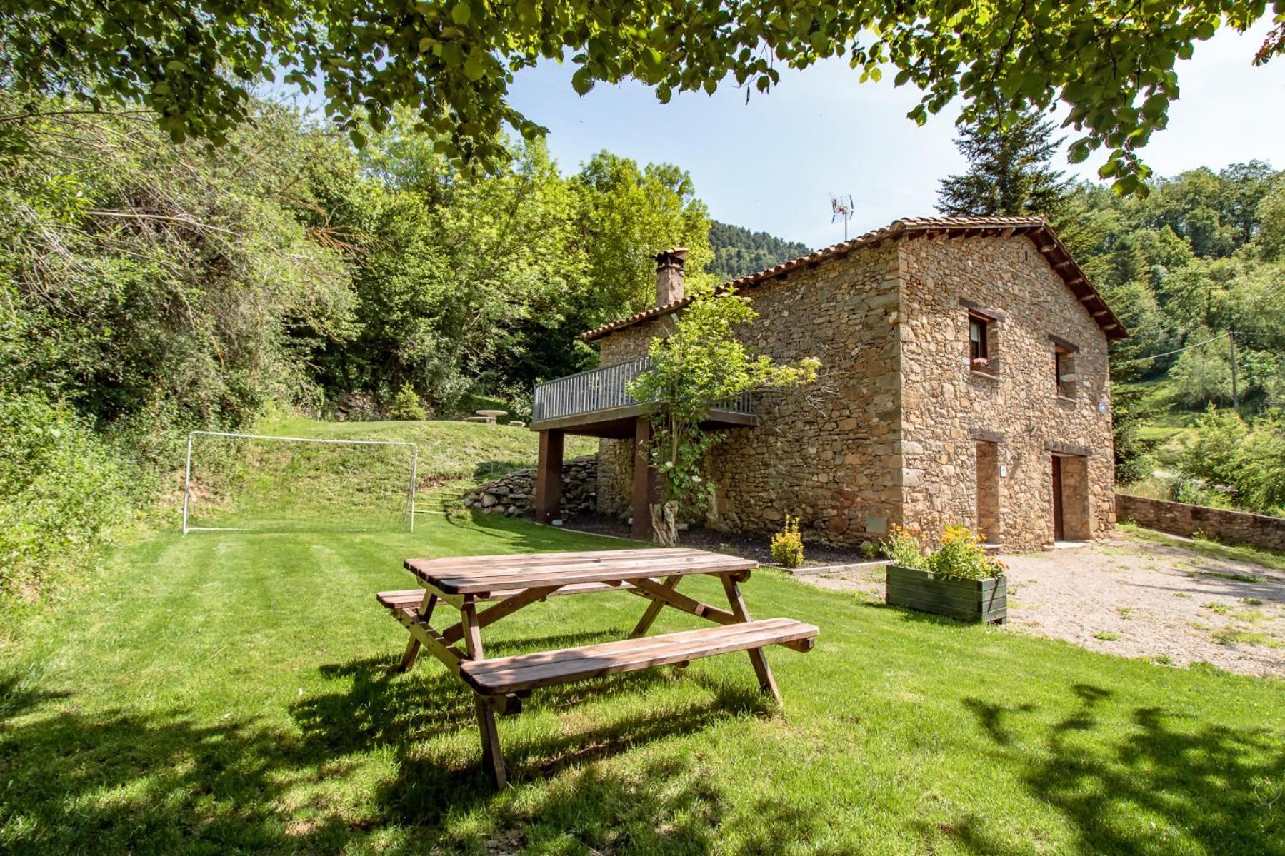 Villa M de Puigsec Mas rural al Ripollès Girona Esterno foto